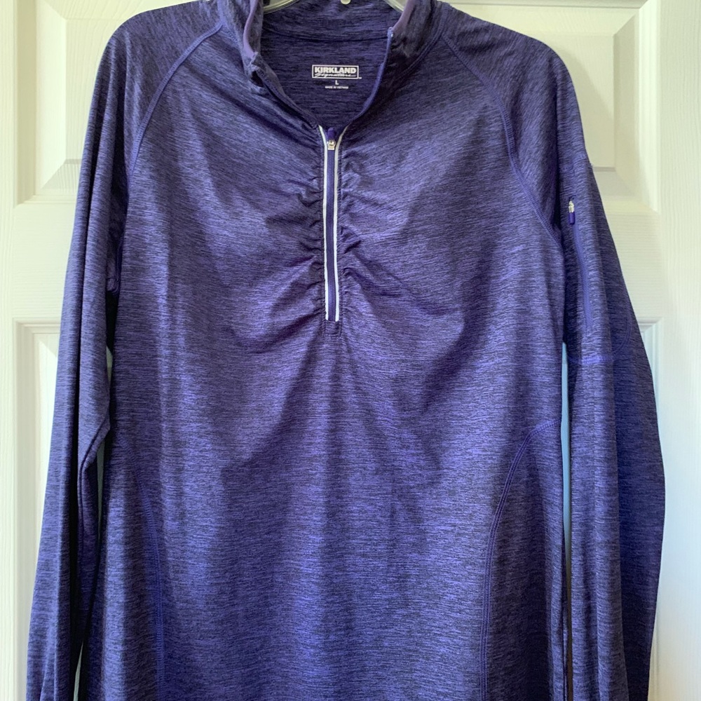 Ladies Running Jacket. Purple